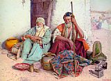 Arab Merchants by Guiseppe Signorini